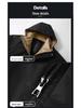 Men's Plus Size 2023 Trendy Mid-Length Cotton Jacket - Winter Warm Hooded Korean Style Workwear