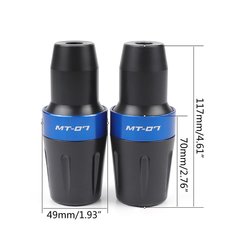 High-performance Frame Sliders Crash Protector Guards 2 Pack Easy Installation for MT07 2014-2023 FZ07Tracer 700/GT
