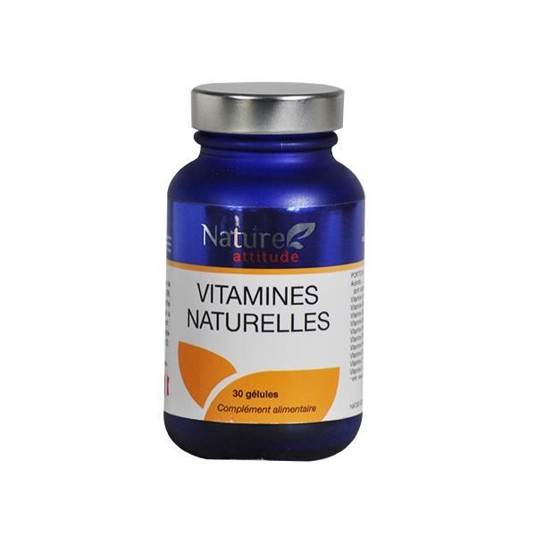 Nature Attitude Vitamines Naturelles 30 gélules