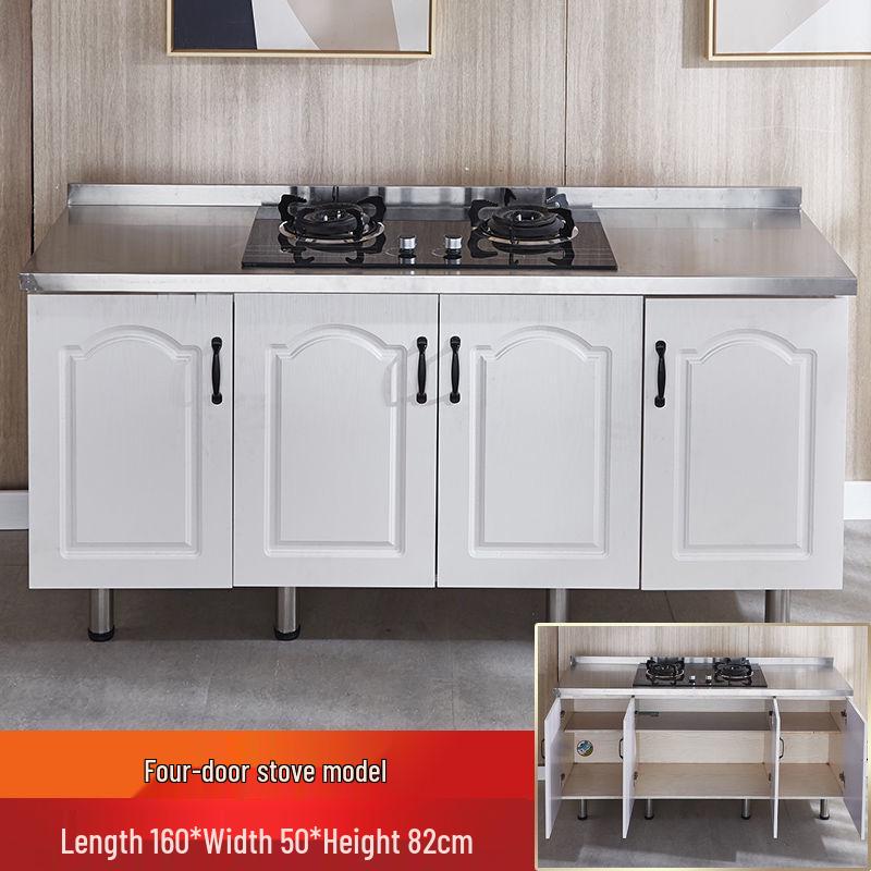 Economical Stainless Steel Kitchen Cabinet for Rental Homes