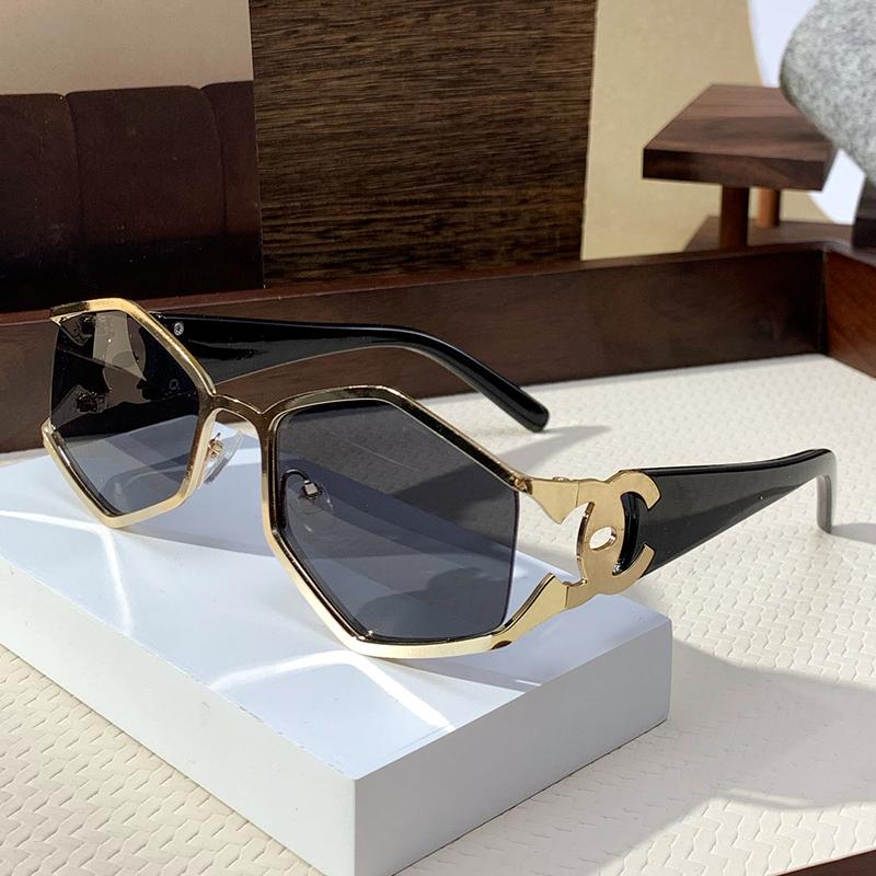 New Sunglasses Diamond Frame Metal Accessories Sunglasses Ultraviolet Rays High-end Outdoor Sunglasses