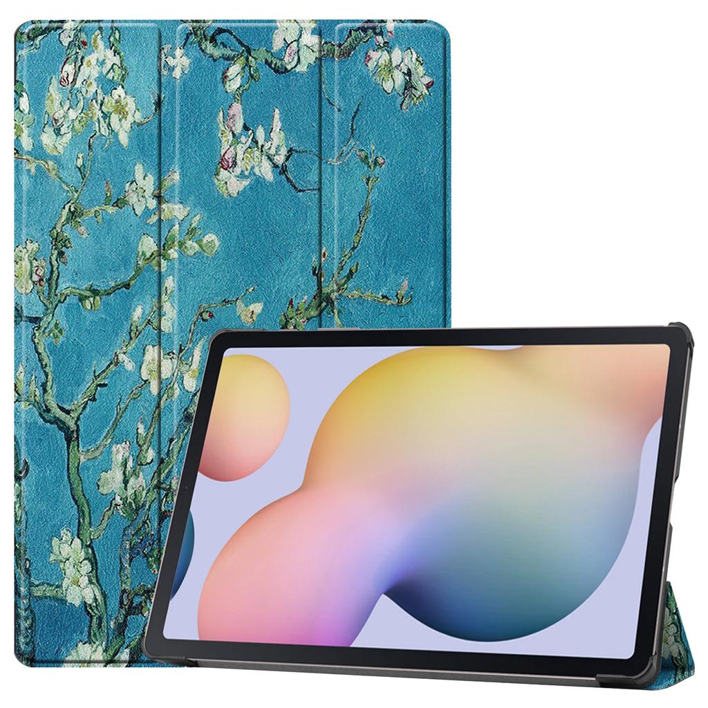 PU Leather Tablet Cover Case for Samsung Galaxy Tab S7 Plus 12.4inch SM-T970 SM-T975 SM-T976 Magentic Protective Folding Stand