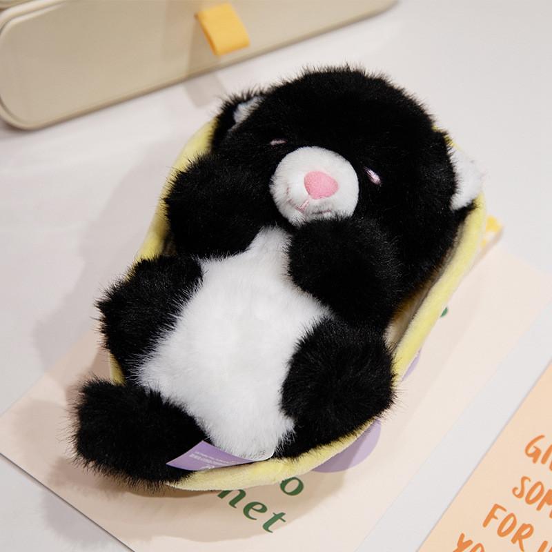 Sleeping Animal Basket Plush Toy Cute Cartoon Koala Rabbit Puppy Doll Children