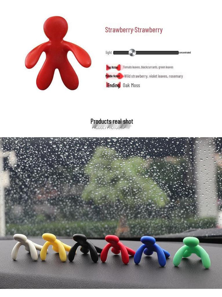 Creative Aromatherapy Car Vent Figure - Solid Fragrance
