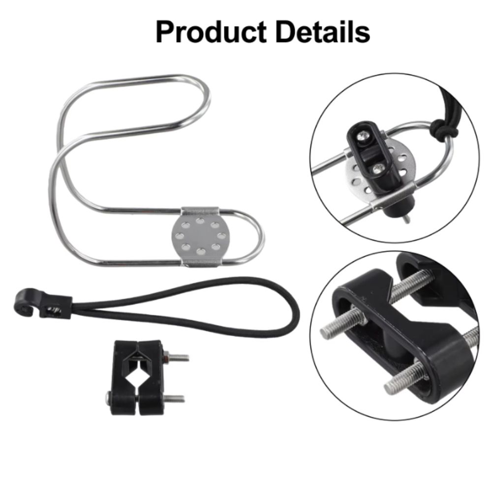 Marine Grade Lifebuoy Bracket Stainless Steel 304 Swimming Ring Holder Life Ring Holder Swimming