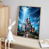 DIY Diamond Painting Castle Cross Stitch Kit Mosaic Art Diamond Painting Full Circle Diamond Home Decoration