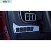 For Mitsubishi Outlander 2013-20 Silver Headlight Button Frame Cover Trim Decor