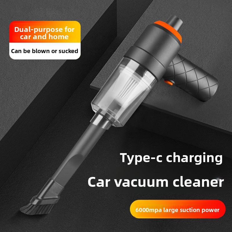 

Cordless Handheld Car Vacuum Cleaner 12V Portable Powerful Suction High Power Strong Cleaning Tool for Auto Interior чёрный