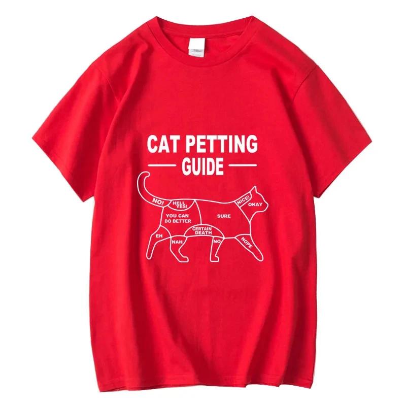 Men's T-shirt casual funny cool cat Print loose o-neck cool cat t shirt for men short sleeve t-shirt male tees