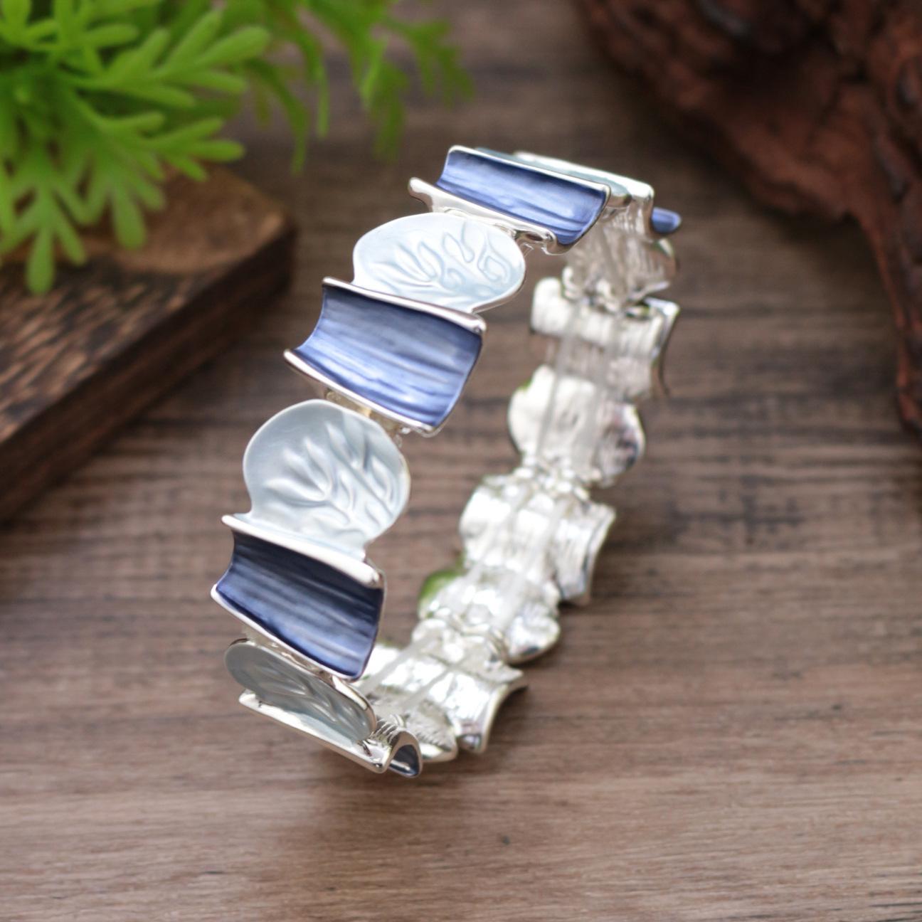 

Новый эмалевый цвет нерегулярный браслет на резинке дерево удачи женская мода универсальный сплав браслет дерево удачи