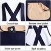 Premium Waterproof & Oil-proof Kitchen Apron with Detachable Towel for Men & Women