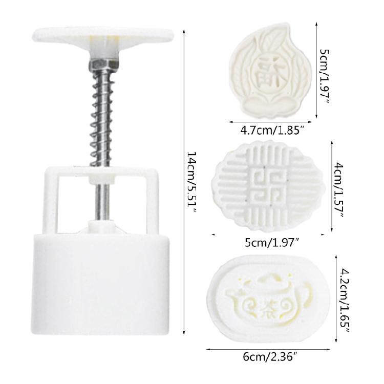 Hand Pressure Dessert Molds Peach Shape Cookie Molds Dessert Maker Festival making Cookie Pastries Tool