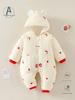 Warm Cotton Padded Baby Onesie - Autumn/Winter Jumpsuit & Romper for Newborns