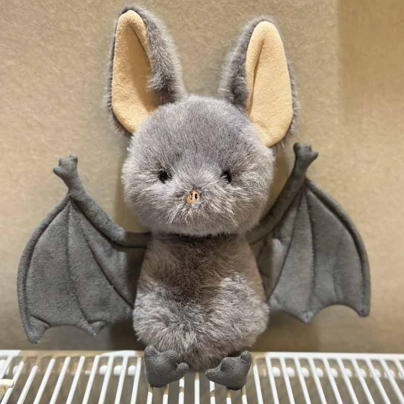 Mignonne Image de Chauve-souris Poupée Peluche JC Toucher Doux Peut Changer Diverses Formes Pendentif Voiture Décoration Amusante Créativité Halloween Festival Jouet Cadeau