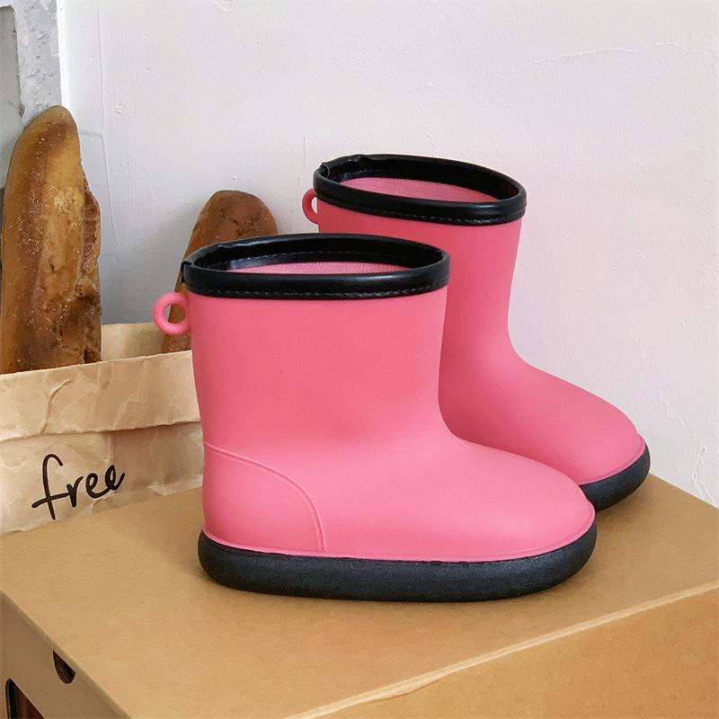 Leichte, wasserdichte Gummistiefel für Kinder - Rutschfest, Abriebfest, Flachsohlig, Cartoon-Design für Jungen und Mädchen