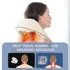 Foreverlily 26W Brushless Motor Neck And Shoulder Massager Wireless Shoulder And Back Kneading Massage Shawl Neck Masajeador