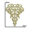 Gold And Silver Embroidery Ancient Costume Pattern Cloth Sticker Dress Costume Decoration Ethnic Embroidery Sheet Hot Stamping Diy Handmade Accessorie