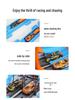 Boys' Metal Racing Toy Cars with Track Set