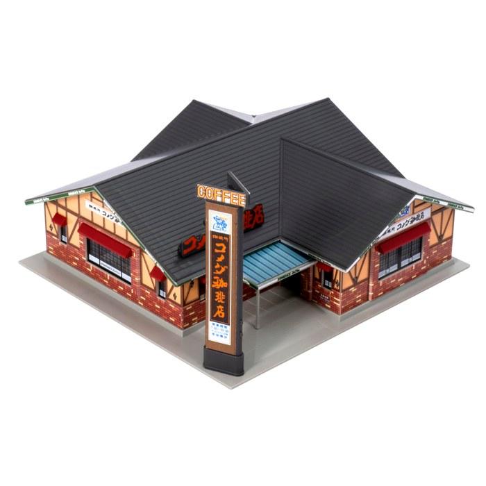 Greenmax N Gauge Kome-da Coffee Shop 2713 Railway Model Structure