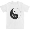 Αστεία Δυαδικότητα Καληνύχτα PunPun Yin Yang T-shirts Ανδρικά Γυναικεία Βαμβακερά Oyasumi PunPun T-shirt Πρωτότυπα Ρούχα