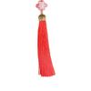 Cat Kids Toy Random Tassel Key Holder Lucky Cat Keyring Weaving Key Chains Lucky Cat Keychain