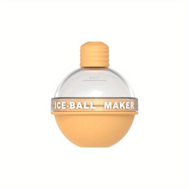 

1 шт., шарик для льда, хоккейная форма для кубиков льда, виски, силикагель, кубик льда, газированный напиток для домашнего бара, бармен, шар для льда жёлтый