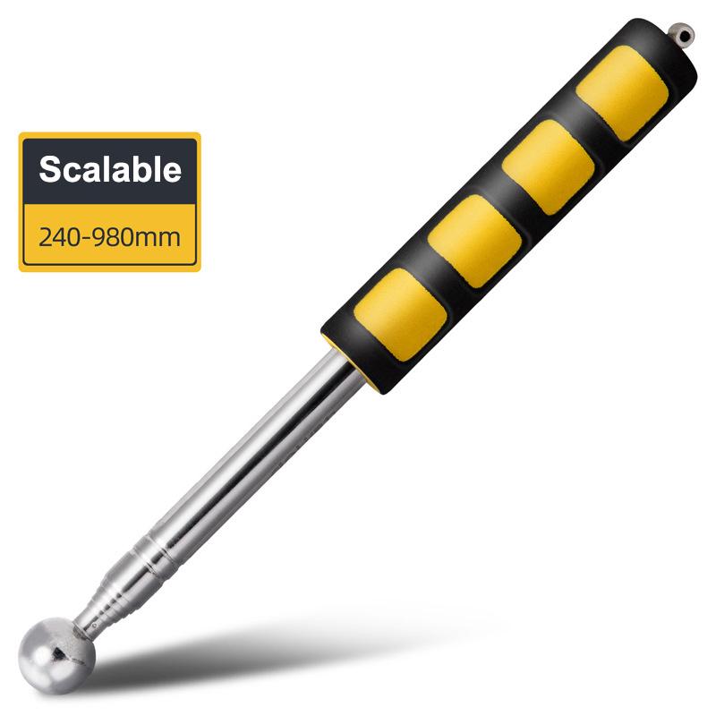 

98/115/160 см Многофункциональный телескопический молоток Молоток для пустого барабана Инструменты для испытания помещения Инструменты для инспекции помещения Metel Test A2