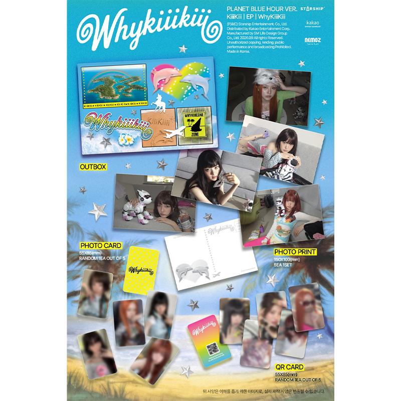 [Pre-order] KiiiKiii - EP [WhyKiiiKiii] (Limited)