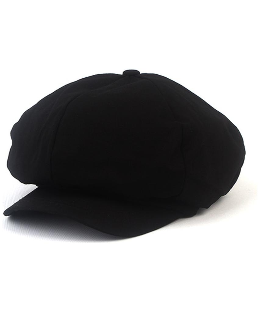 Yunibeosyeolkemiseuteuli Ct Black Loose Fit Newsboycap