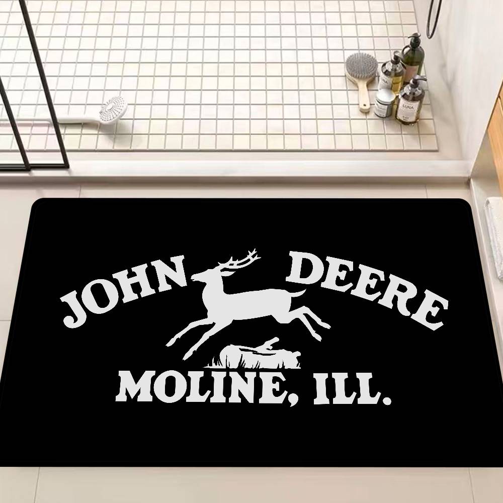 

Agricultural Brand J-John D-Deere Door Mat Washable Non-Slip Living Room Sofa Chairs Area Mat Kitchen Doormat Area Rug 40x60cm
