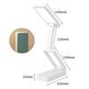 Folding LED Desk Lamp Rechargeable Battery  Specific Eye Protector Dormitory Portable Large Table Lamp CapacityLed Night Lights