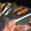 304 Stainless Steel Barbecue Food Tongs Long Handle Non-Slip Hollow Meat Salad Clip Kitchen Accessories