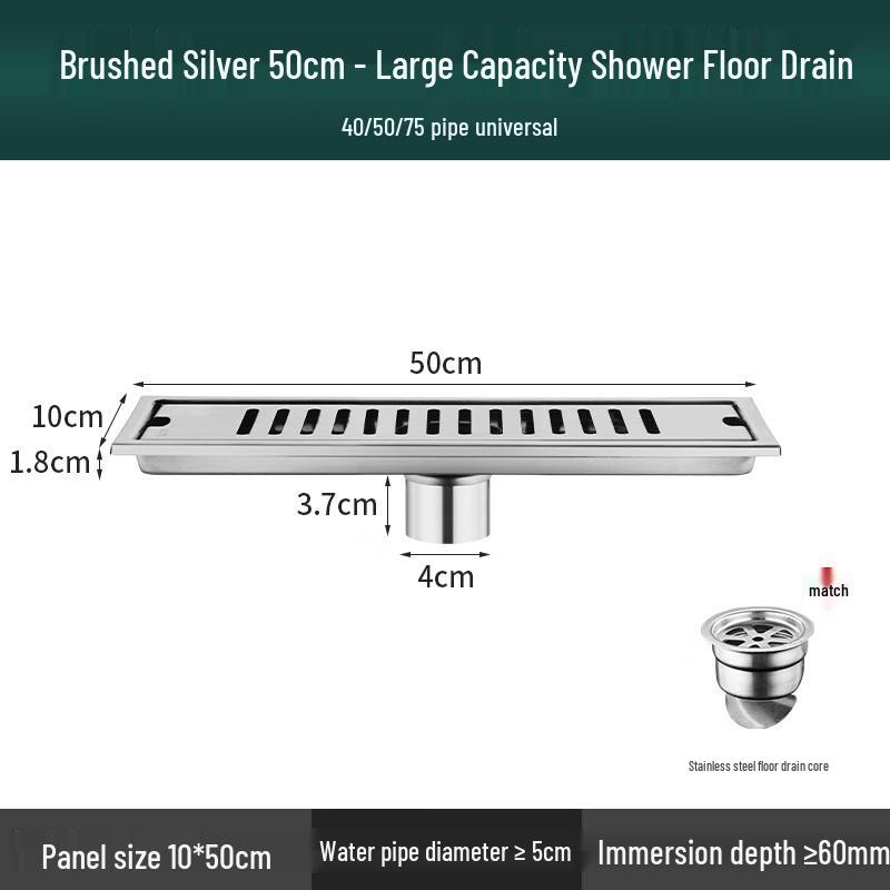 Bathroom Linear Floor Drain