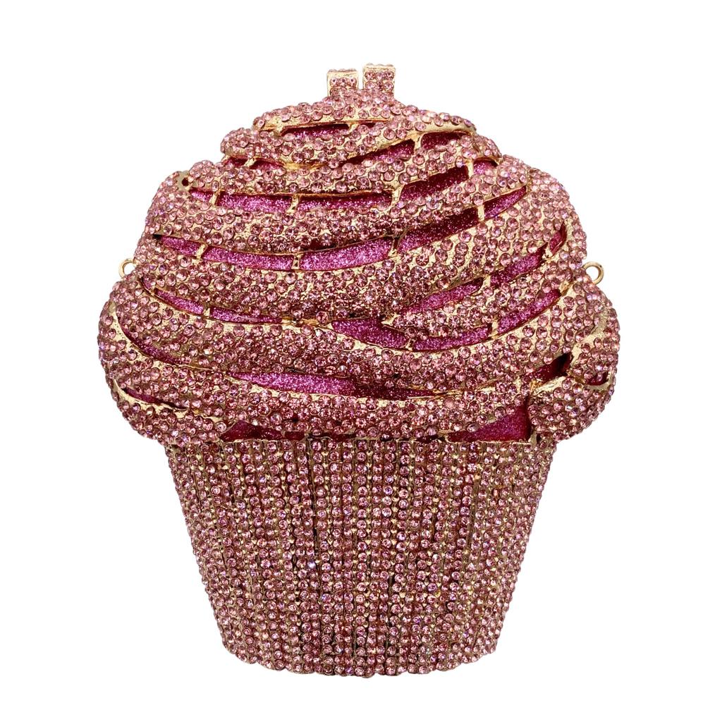 Nouveau Sac de Soirée Pochette Cristal Glace Diamant Rose/Or/Champagne Fête Mariage Sacs à Main Dame Formel Mariage Sacs à Main et Sacs