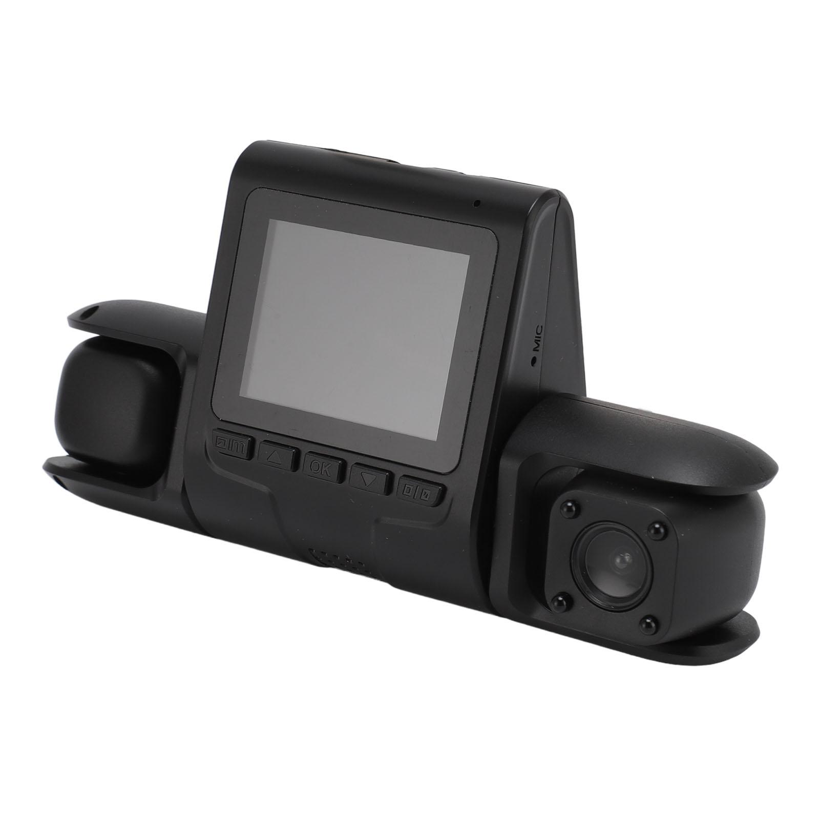 

2-дюймовый передний задний внутренний видеорегистратор беспроводной 1080P 5MP широкоугольный трехканальный видеорегистратор для вождения с