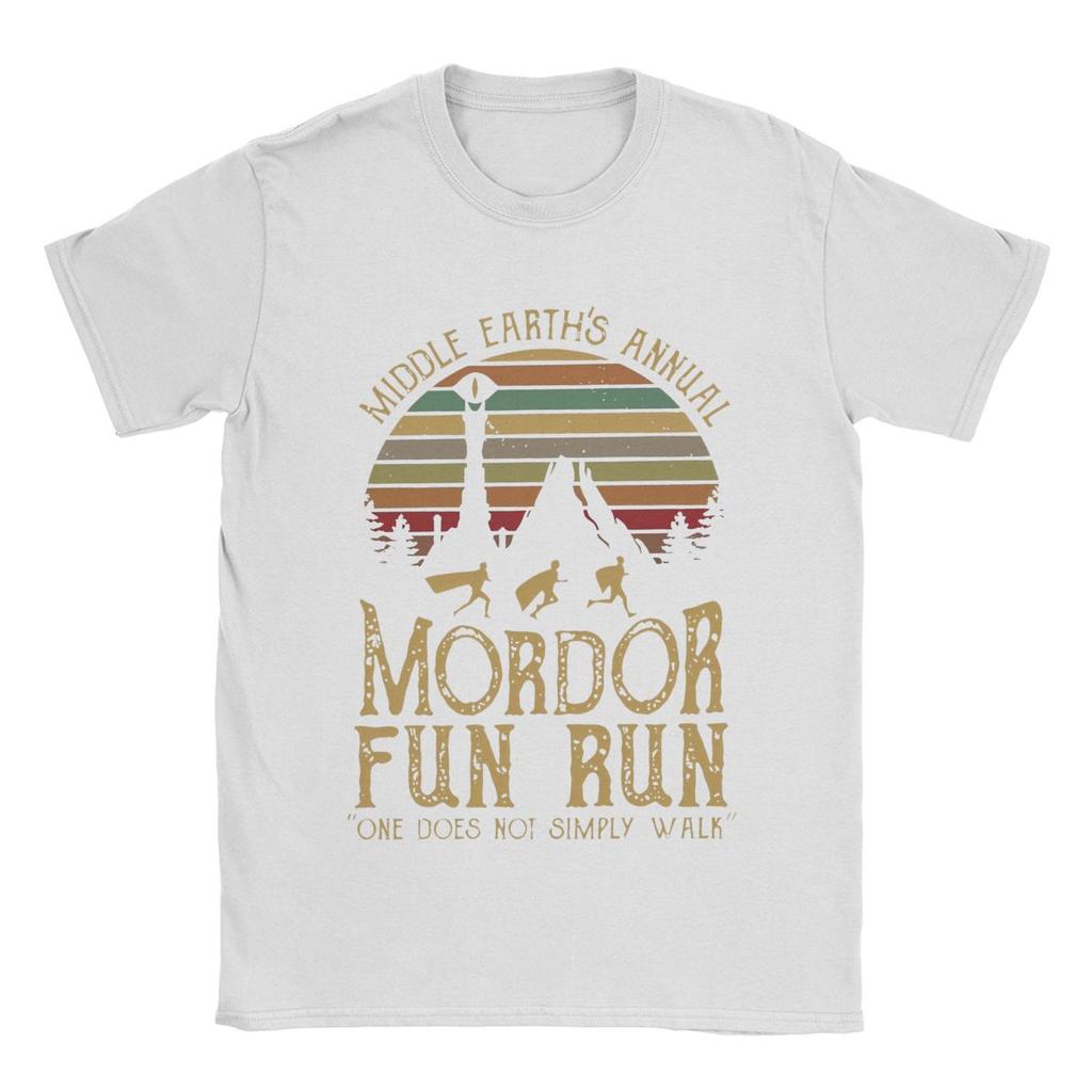 Men's Mordor L-Lords Of The R-Rings T Shirt Cotton Clothing Vintage Short Sleeve Round Neck Tee Shirt Original T-Shirt