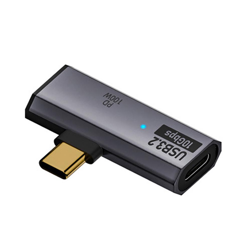 2in1 Type C USB 3.2 OTG Splitter PD 100W Fast Charging Adapter USB C Charger Adapter for Phone Tablet Macbook Hard Disk Earphone