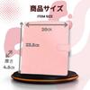 Tiael Fan Activity Trading Card Case File A5 with 10 Refill 4 Pockets per Transparent Ring Binder Sheets, Page, (Pink)