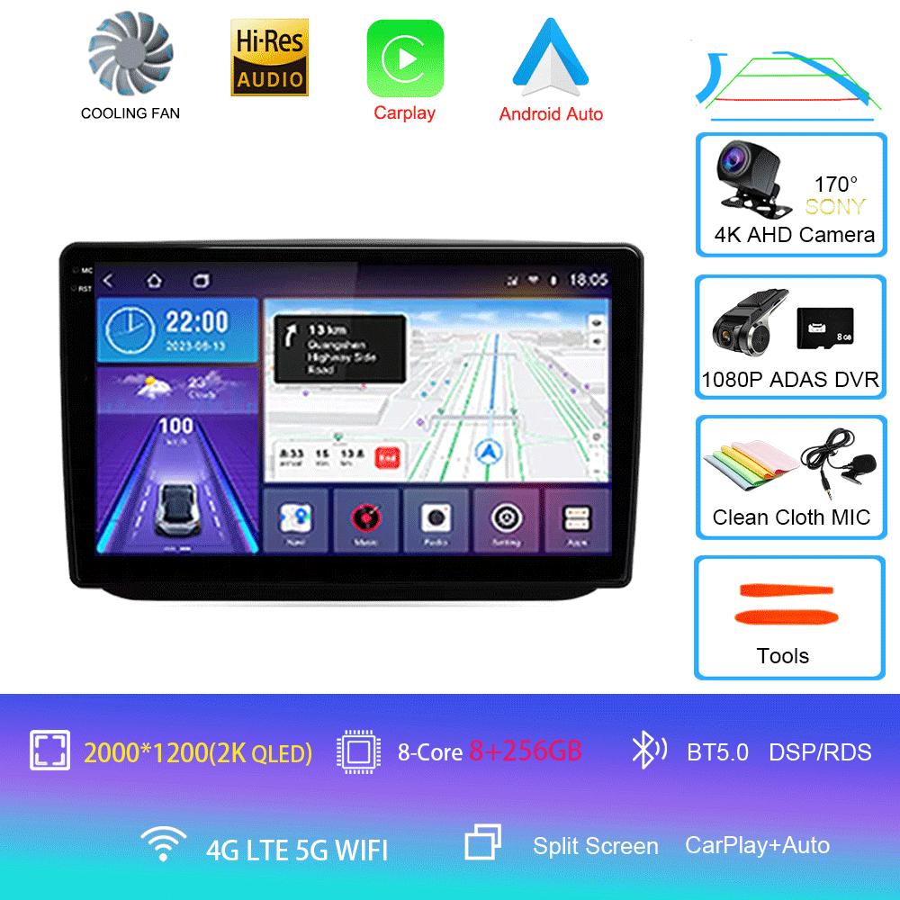 Android 14 Car Radio For Skoda Fabia 2 2007 - 2014 Multimedia Video Player Navigation Stereo GPS No 2din 2 Din DVD