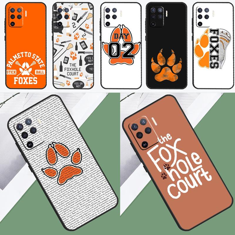 The Foxhole Court Case For OPPO A53 A31 A5 A9 A52 A72 A15 A83 A91 A93 A54 A74 A94 Find X3 Lite X5 Pro Cover