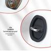Car Door Latch Cover: Anti-Rust Silicone Protector - Universal Fit, Silent & Durable.