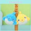 Unique Ocean-themed Plush Keychain Assortment Featuring Cute Marine Life Designs