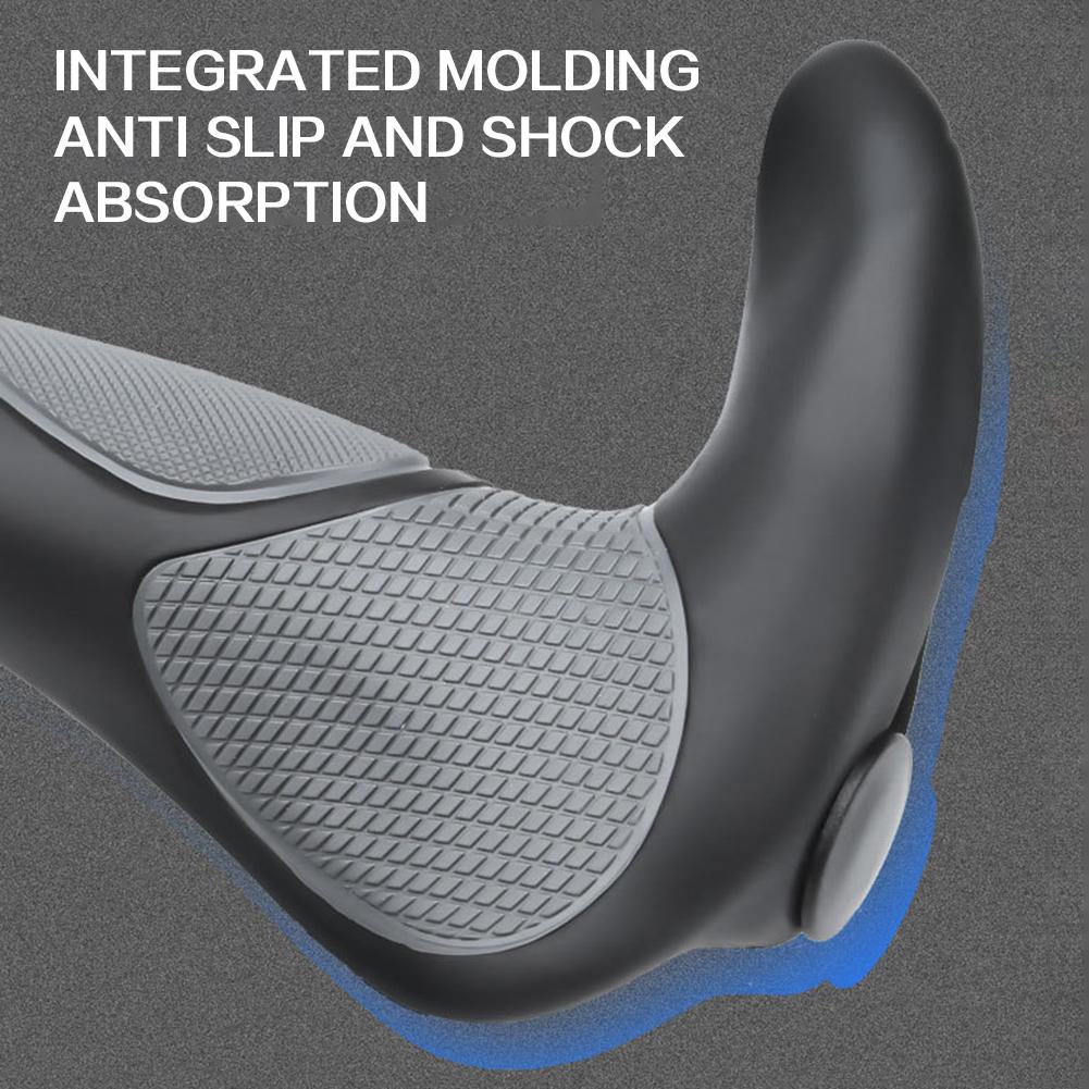 Bike Grips Folding Bike Handle Cover Grips For Road MTBs Bike Quick Easy Installation Bike Part Ergonomic Bike Grip with Bar End