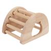 Hamster Wooden Arch House Hollow Arch Wooden Hut for Gerbils Chinchillas Guinea Pigs Golden Bears