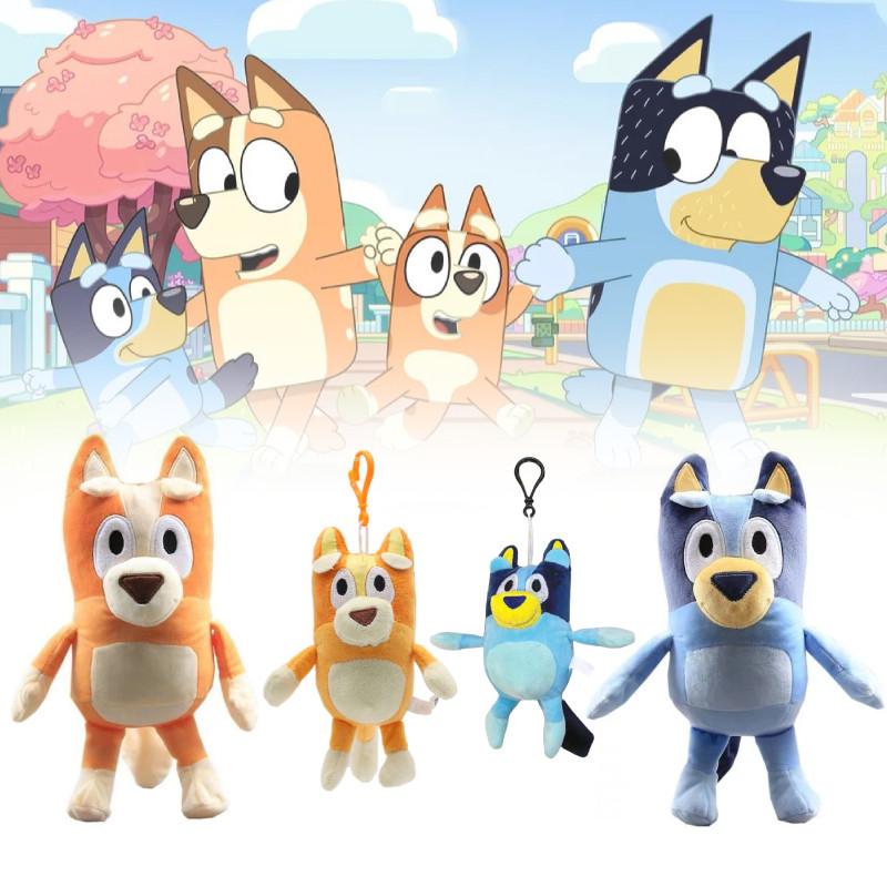 Adorable Plush Dog Toy For Children Featuring Bruin And Bingo Sister Designs In Soft Crystal Fabric