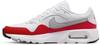 Air Max SC Sneakers (CW4555-107) White/ Wolf Grey/ University Red/ Black