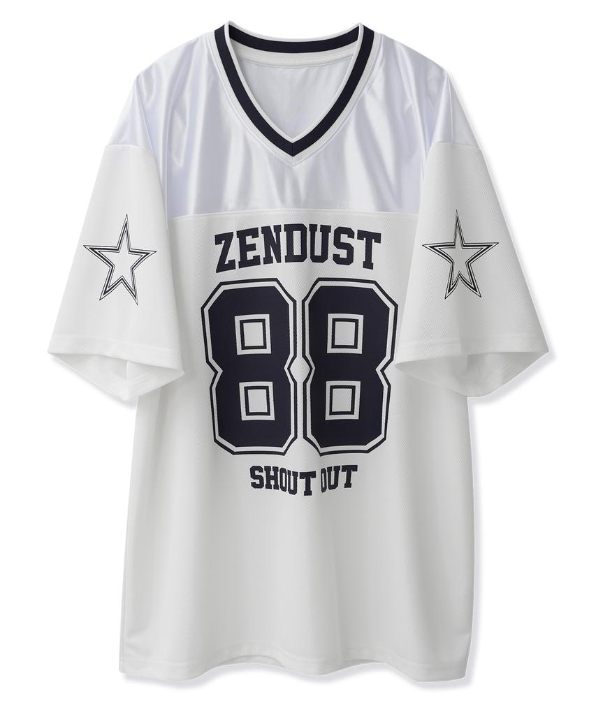 ZENDUST Glow Squad Football Jersey T-Shirt Navy