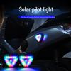 Wireless LED Motorcycle Anti-Collision Solar Warning Strobe Light