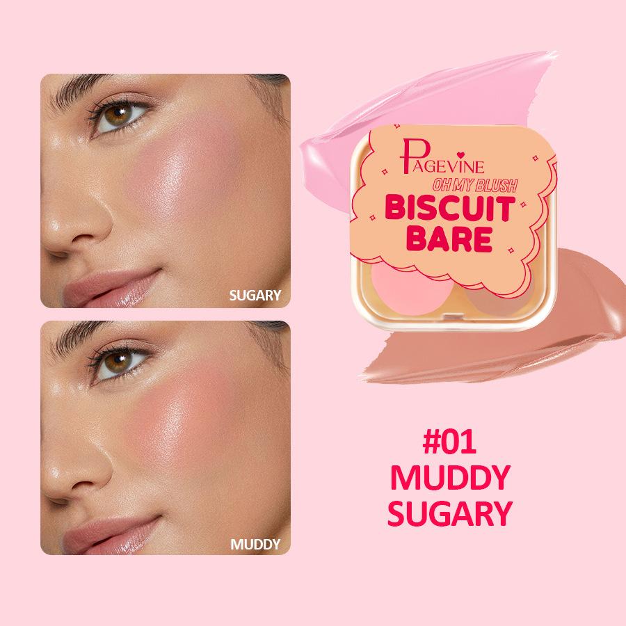 PAGE VINE Contour Blush Concealer Palette Matte Brightening Face Shading 1