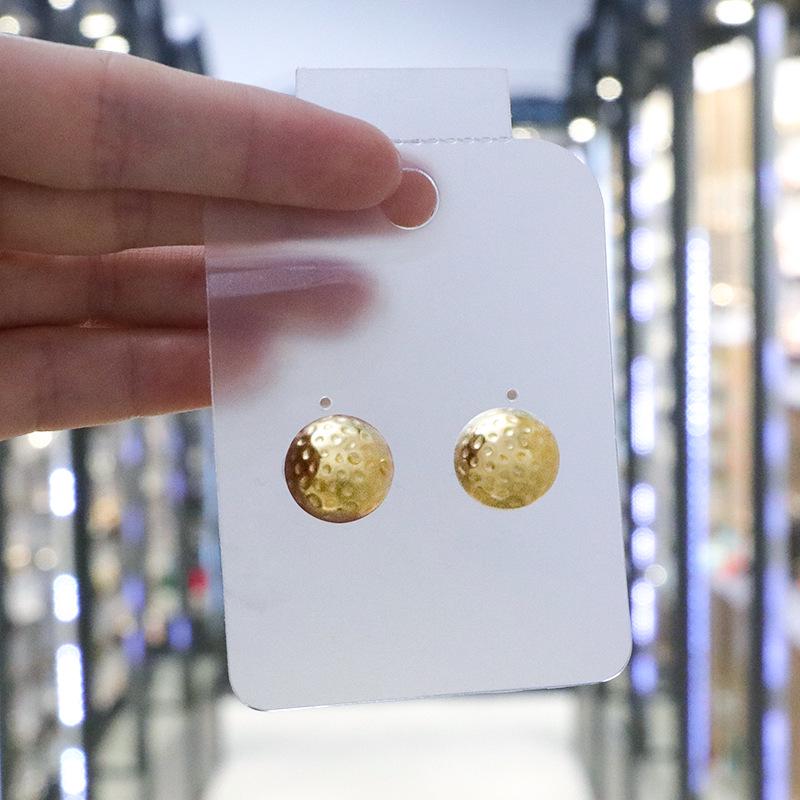 Luxurious Four-Leaf Clover Stud Earrings: European-American Style, Fashionable and Unique Design for Women